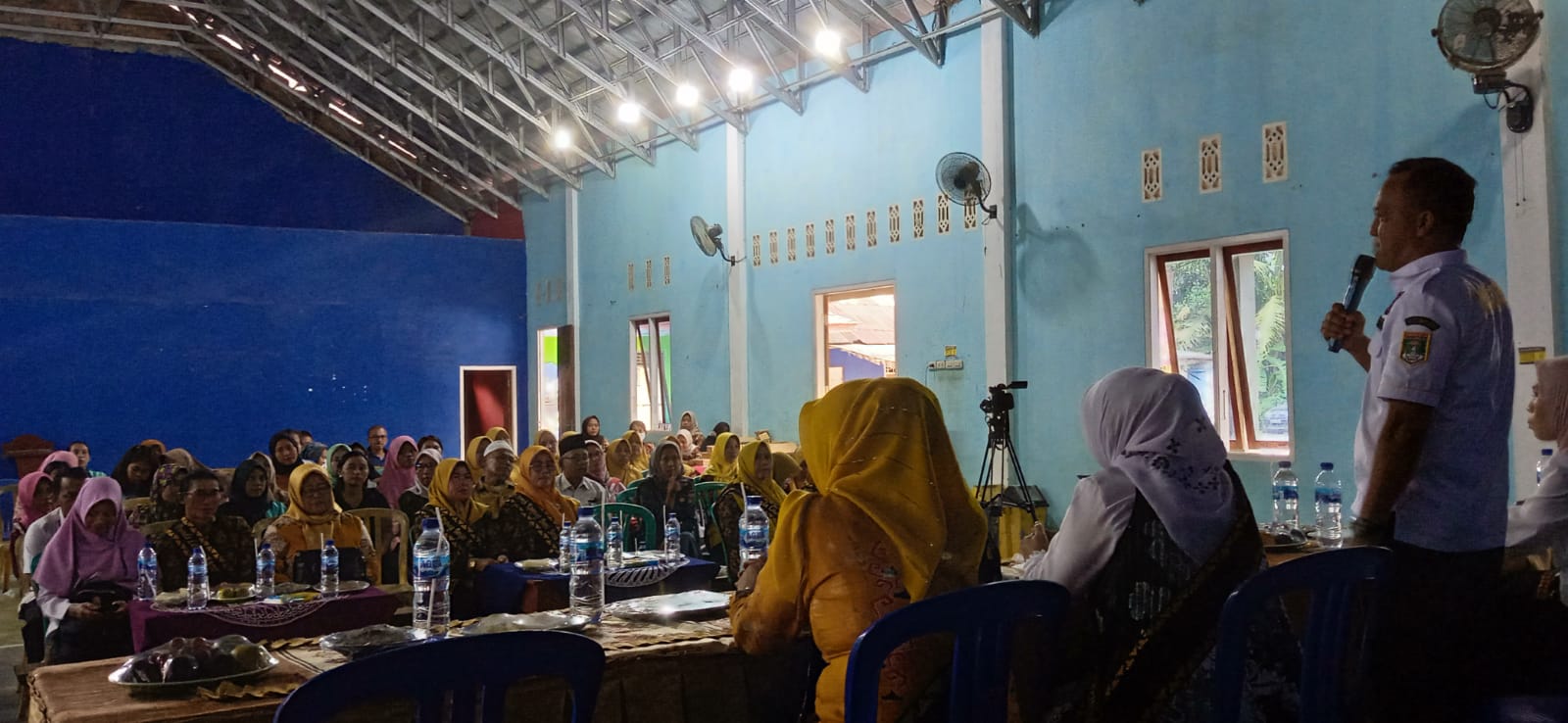 KUNJUNGAN BUNDA LITERASI KABUPATEN LAMPUNG TENGAH MARDIANA MUSA AHMAD